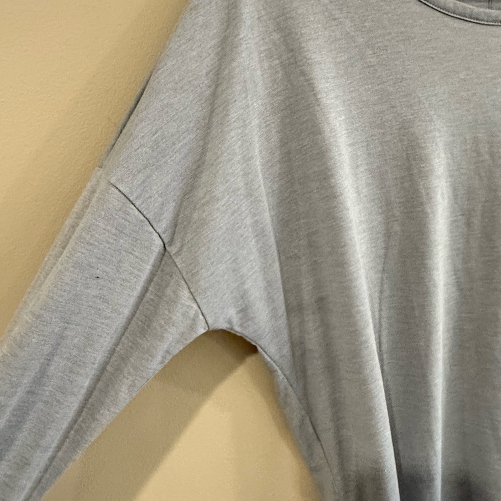 Nike Grey Dri Fit Long Sleeve Running Workout Top - Picture 5 of 7